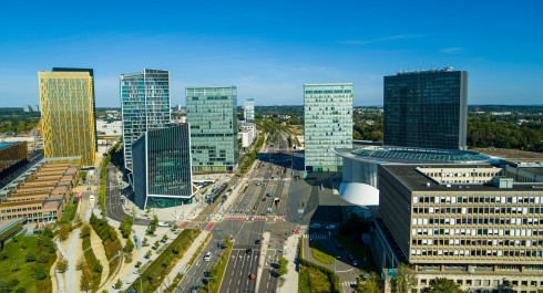 Le quartier de Kirchberg